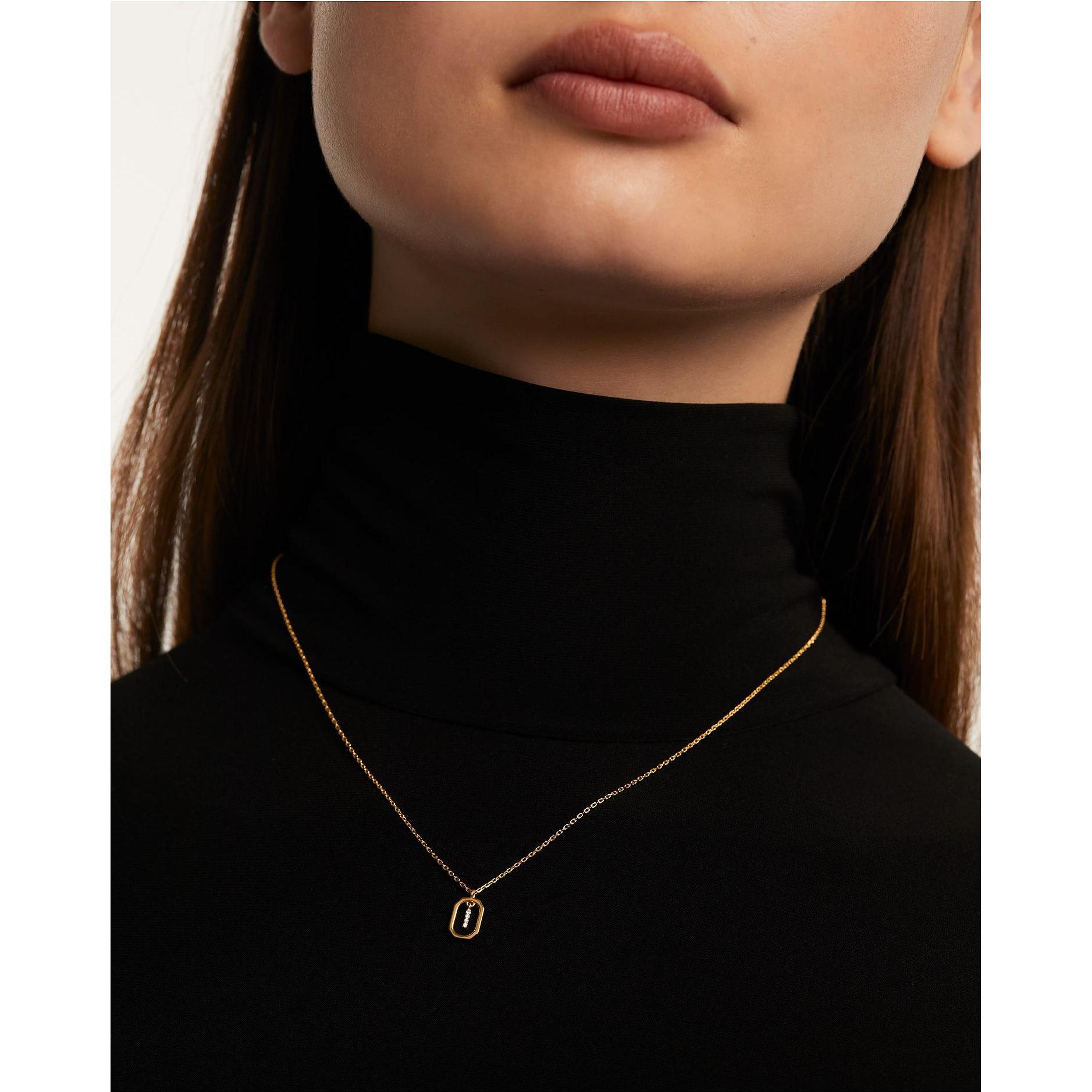 Thumbnail - Pd Paola, Halsschmuck, Mini Letters, (925er Silber, 45 - 50 cm)