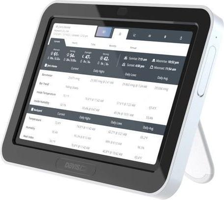 Actual product image Davis 6313EU Weatherlink Touch radio console display for Vantage Pro 2 and Vue