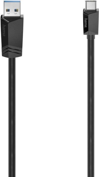 Immagine prodotto Hama Cavo USB-C, spina USB-C - spina USB-A, USB 3.2 Gen1, 5 Gbit/s, 3,00 m (3 m, USB 3.2 Gen 1)