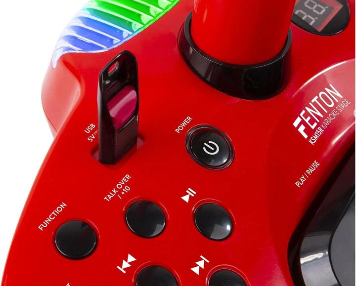 Image du produit Fenton Station karaoké KSM15R rouge (Actif)