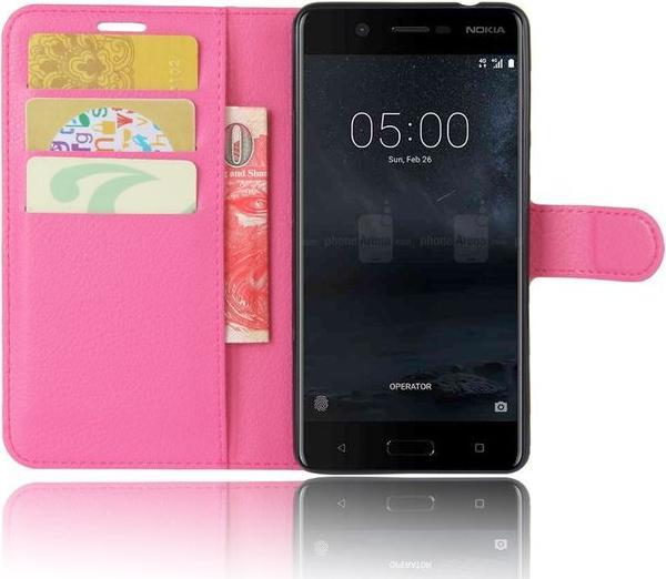 Actual product image MU Classic Litchi leather cover (Nokia 5)