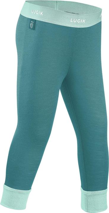 Actual product image Wedze Ski underwear functional trousers baby merino wool - 900 turquoise