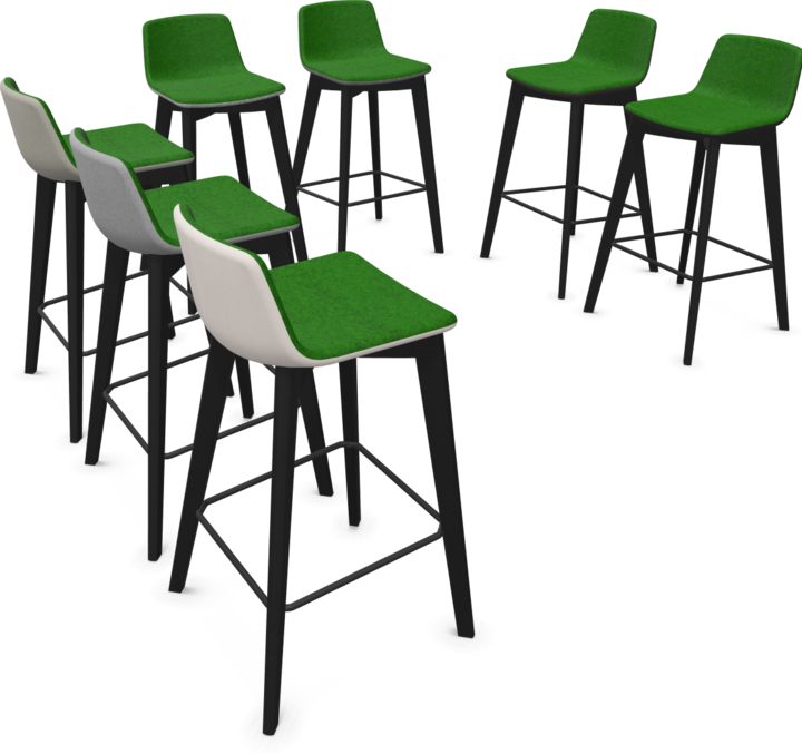 Actual product image Narbutas Twist & Sit Bar Stool