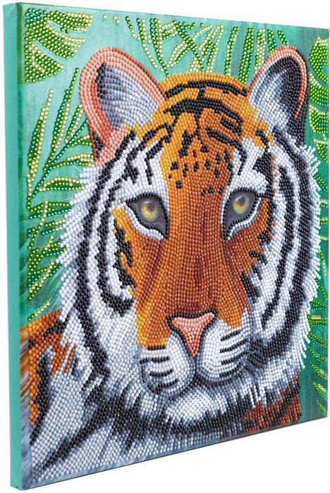 Produktbild Craft Buddy Leinwandbild Tiger 30x30 cm