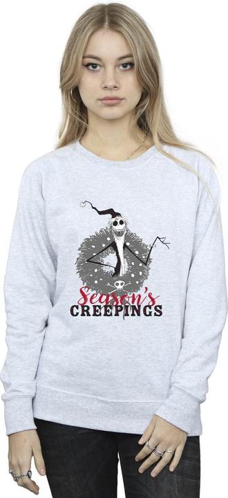 Produktbild Disney The Nightmare Before Christmas Seasons Creepings Wreath Sweatshirt (S)