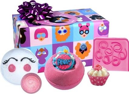Actual product image Bomb Cosmetics Bomb Babes 5 Piece Handmade Wrapped Bath & Body Set