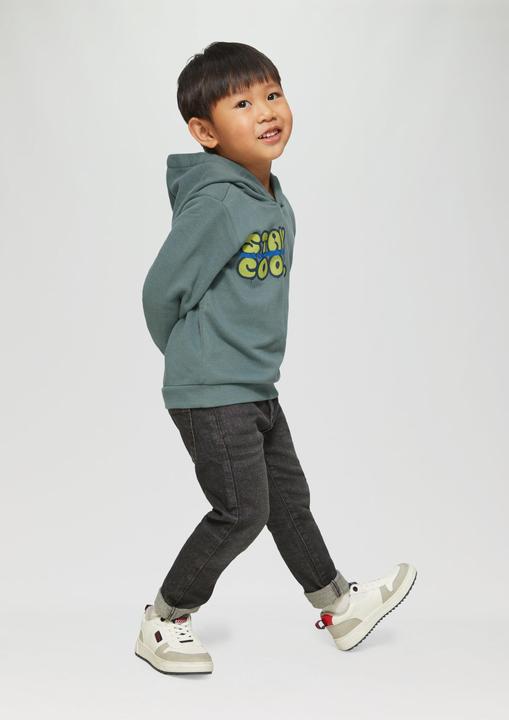 Produktbild S.Oliver Sweatshirt Wärmendes Kapuzen-Sweatshirt mit Frontprint (116, 122)