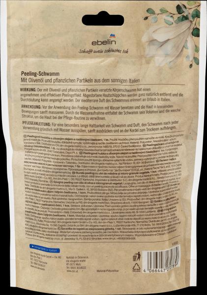 Produktbild dm ebelin Peeling-Schwamm