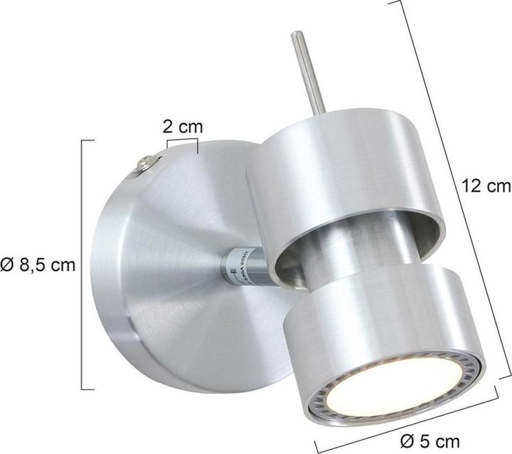 Produktbild Steinhauer Natasja (480 lm, GU10)
