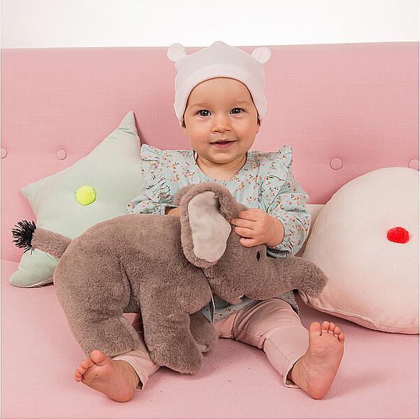 Produktbild Teddy Hermann Elefant sitzend 35cm (25 cm)