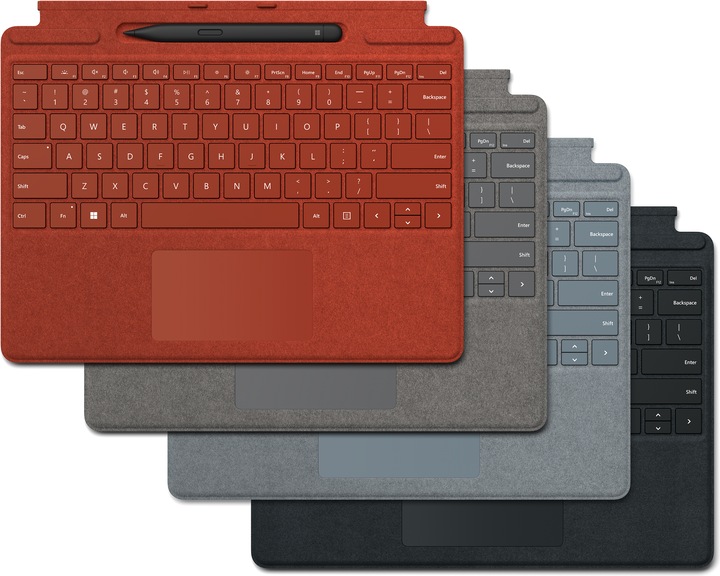 Actual product image Microsoft Surface Pro Signature Keyboard with Slim Pen 2 (DE, Docking)