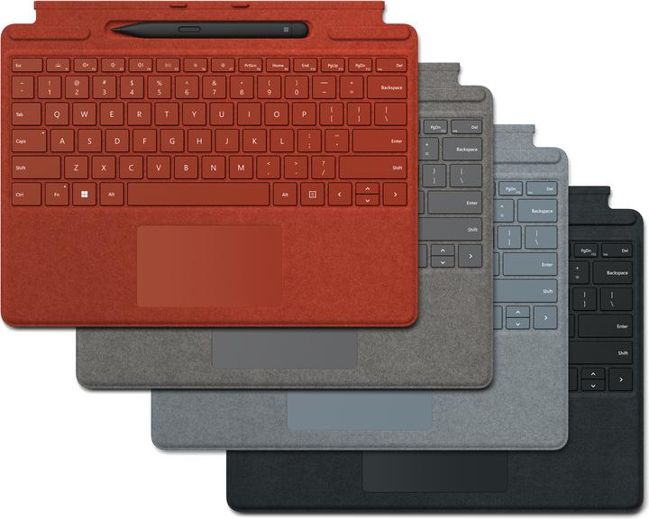 Produktbild Microsoft Surface Pro X & Pro 8 Signature Keyboard & Surface Slim Pen (DE, Kabelgebunden)