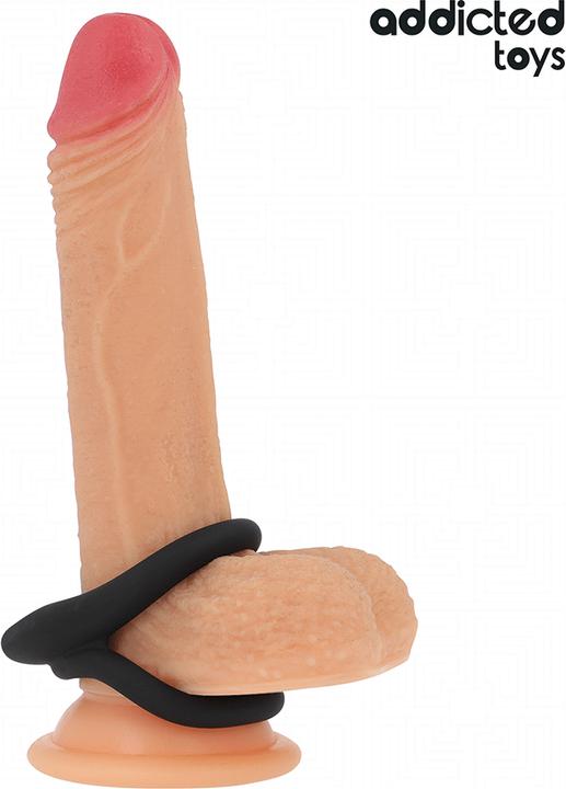 Actual product image Addicted toys - Doppelt Strukturierter Penisring (3.70 cm)