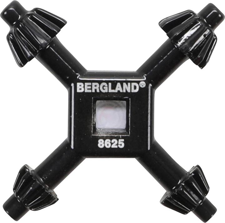 Image du produit BGS Clé en croix-de mandrin universelle Ø 4 / 5,5 / 6 / 7 mm