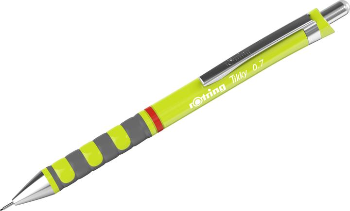 Actual product image Rotring Minenbleistift Tikky 0.7 mm, limegreen (0.70 mm, HB, 1 x)