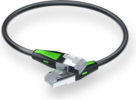 Actual product image Zyxel Ethernet Cable 18cm (F/FTP, CAT6a, 0.18 m)