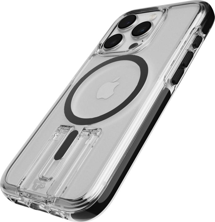 Actual product image tech21 Evo Kick MagSafe iPhone 15 Pro - Clear Black (Apple iPhone 15 Pro)
