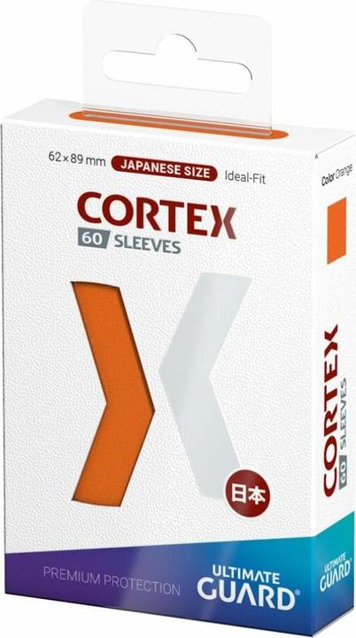 Produktbild Ultimate Guard 60 pochettes Cortex Sleeves Japanese Size Orange