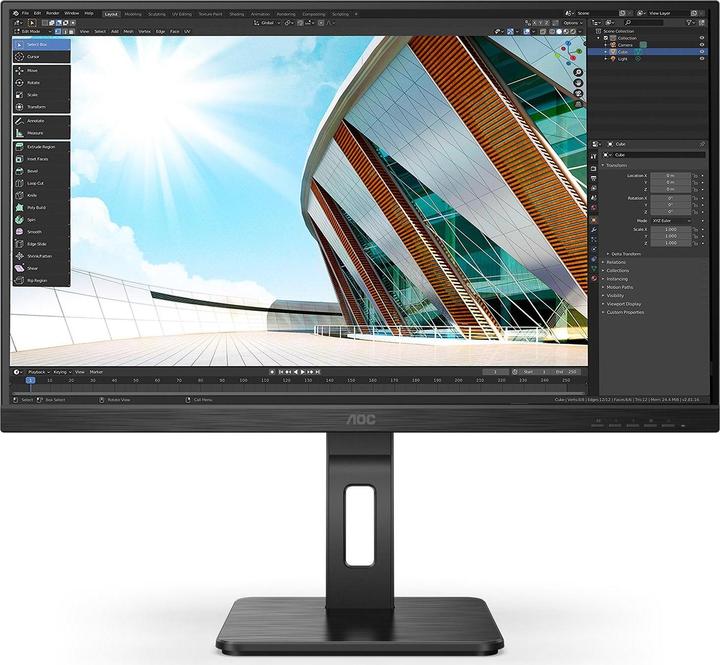 Actual product image AOC Q27P2Q (2560 x 1440 pixels, 27")
