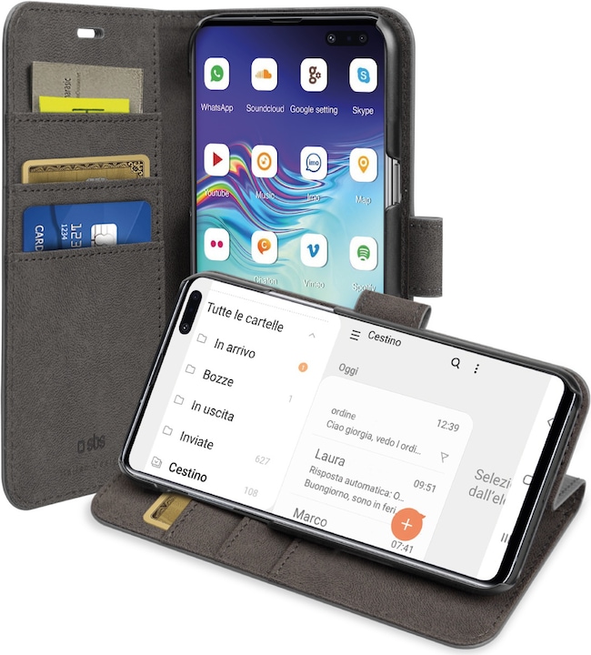 Image du produit SBS Etui portefeuille avec fonction stand pour Samsung Galaxy S10 5G (Samsung Galaxy S10 5G)