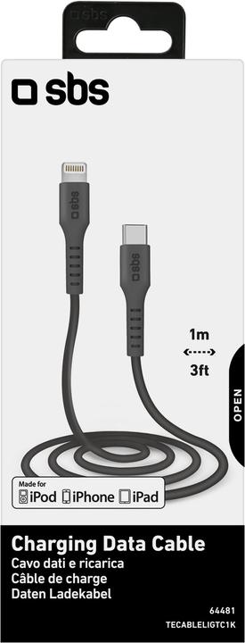 Immagine prodotto SBS Cavo dati e ricarica Lightning - Tipo C (1 m)
