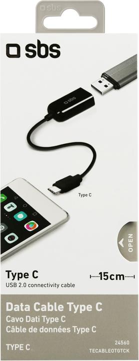 Produktbild SBS Adapter USB-C - USB (0.15 m)
