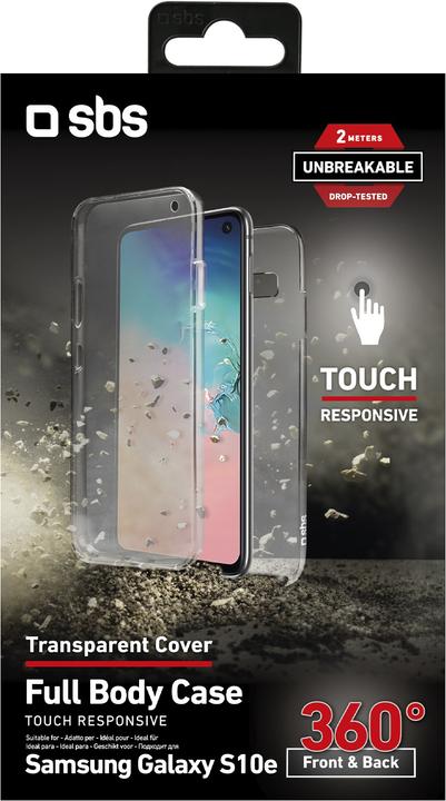 Immagine prodotto SBS Copertura protettiva 360 (Samsung Galaxy S10e)