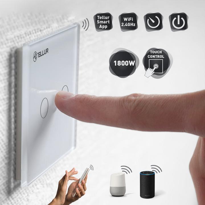 Produktbild Tellur TLL331051 light switch White