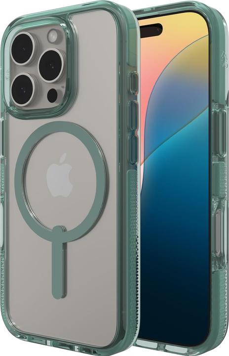 Produktbild Zagg Santa Cruz Snap MagSafe Case for iPhone 16 Pro Max - Green (Apple iPhone 16 Pro Max)