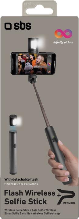 Immagine prodotto SBS Bastone per selfie senza fili con flash