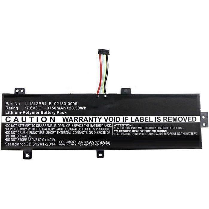 CoreParts 5B10K87722-CP, Notebook Akku, Schwarz