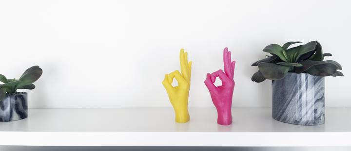 Image du produit Candle Hand Ok (1 pcs)