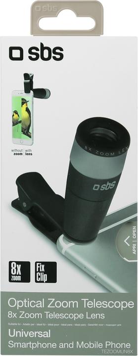 Produktbild SBS Optischer Zoom 8x Teleskop für Smartphone
