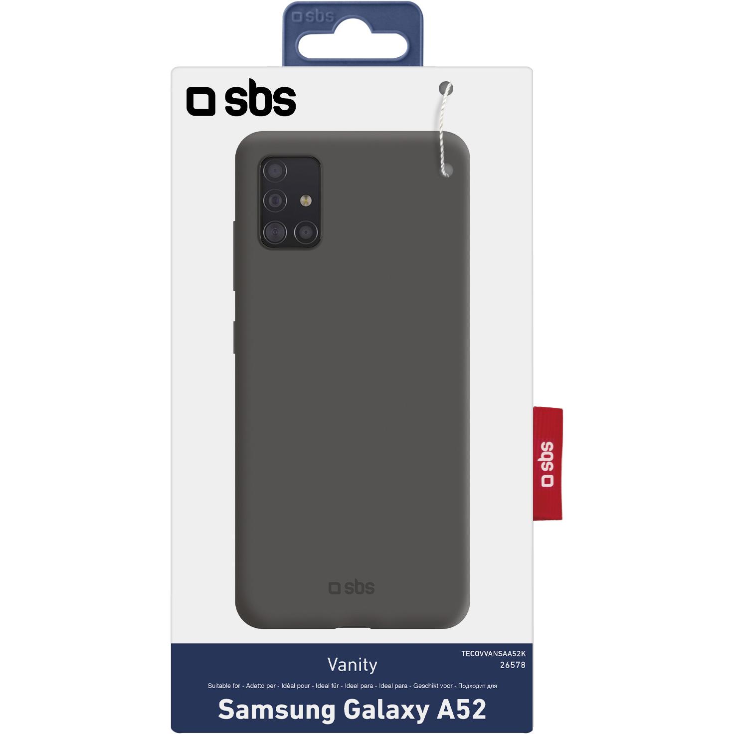 Thumbnail - SBS Schutzhülle (Samsung Galaxy A52), Smartphone Hülle, Schwarz