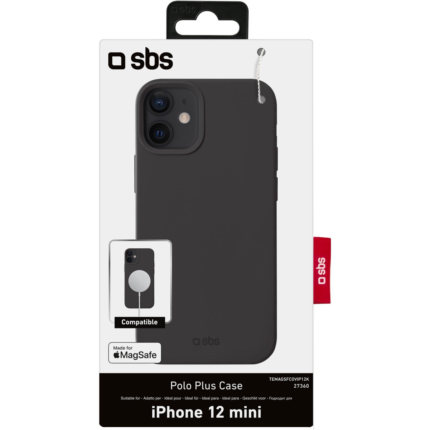 Thumbnail - SBS Schutzhülle (Apple iPhone 12 mini), Smartphone Hülle, Schwarz