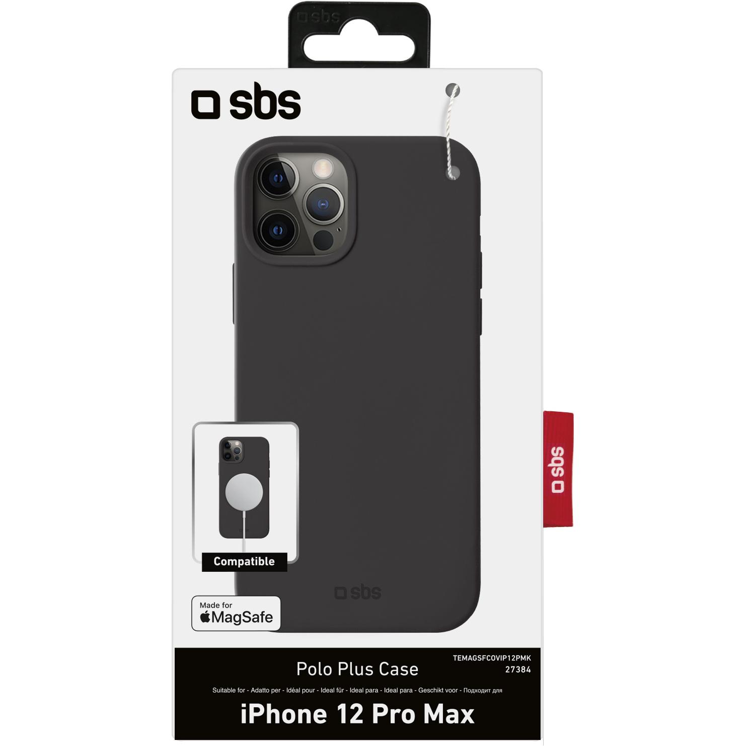 Thumbnail - SBS Schutzhülle (Apple iPhone 12 Pro Max), Smartphone Hülle, Schwarz