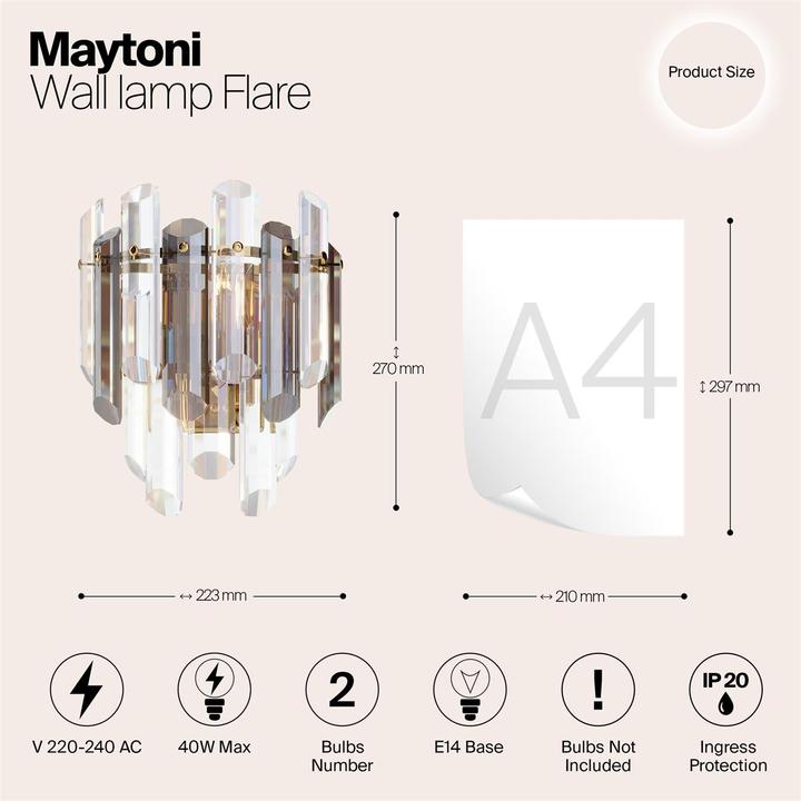 Produktbild Maytoni Flare (E14)