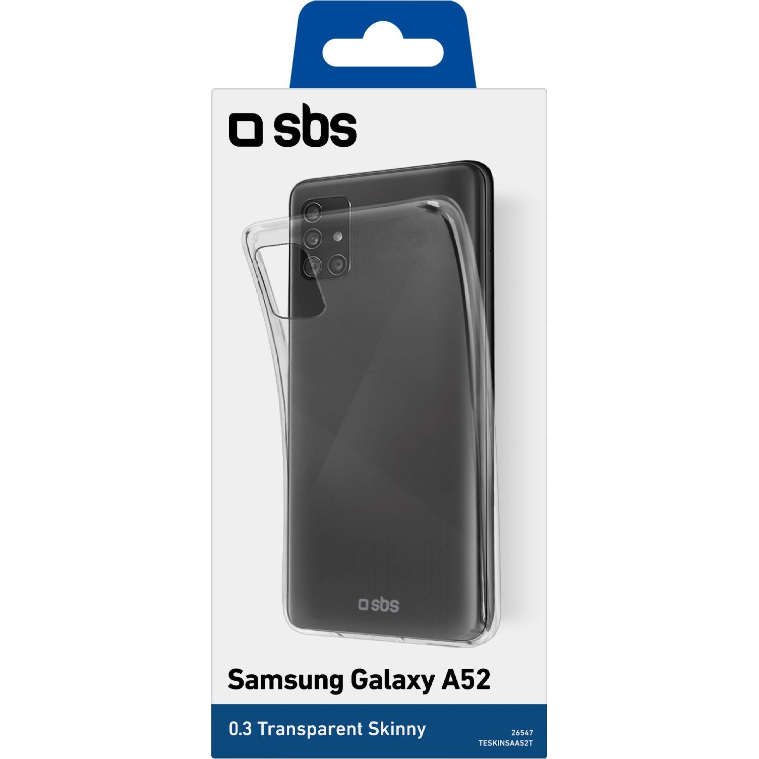 Thumbnail - SBS Schutzhülle (Samsung Galaxy A52), Smartphone Hülle, Transparent