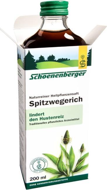 Produktbild Schönenberger Spitzwegerich naturreiner Heilpflanzensaft, 200 ml Lösung