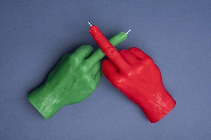 Produktbild Candle Hand F*ck you (1 Stk.)