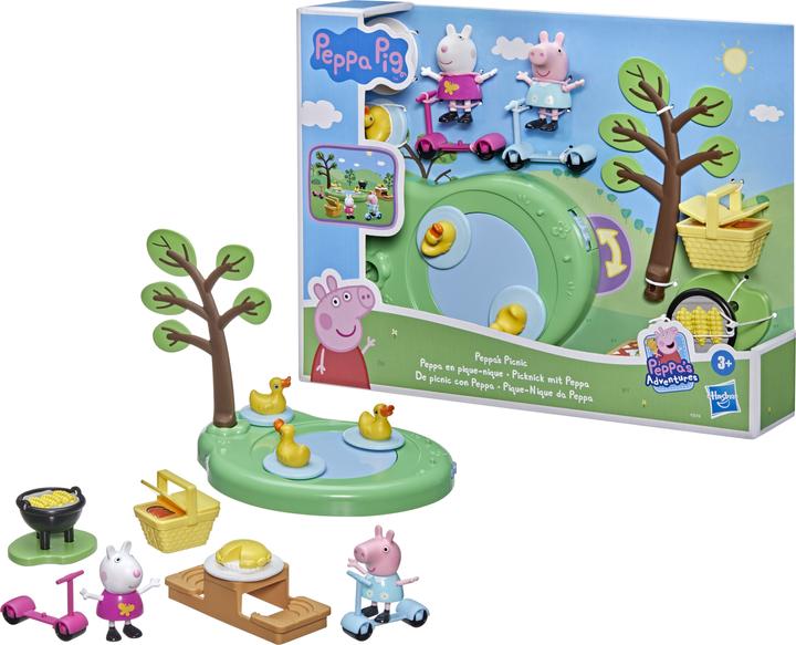 Produktbild Hasbro Peppa's Adventures Picknick mit Peppa Spielset, Vorschulspie