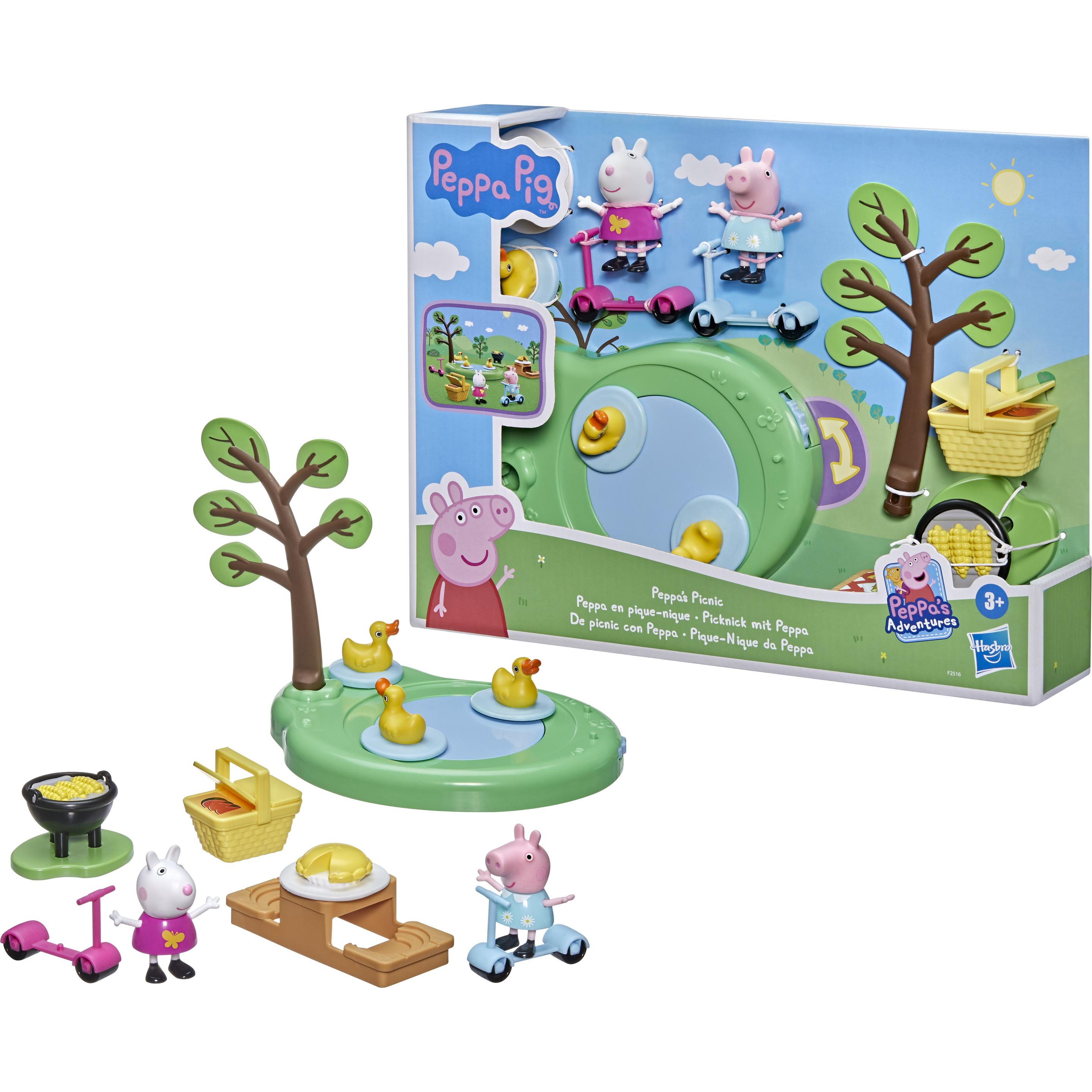 Hasbro Peppa's Adventures Picknick mit Peppa Spielset, Vorschulspie