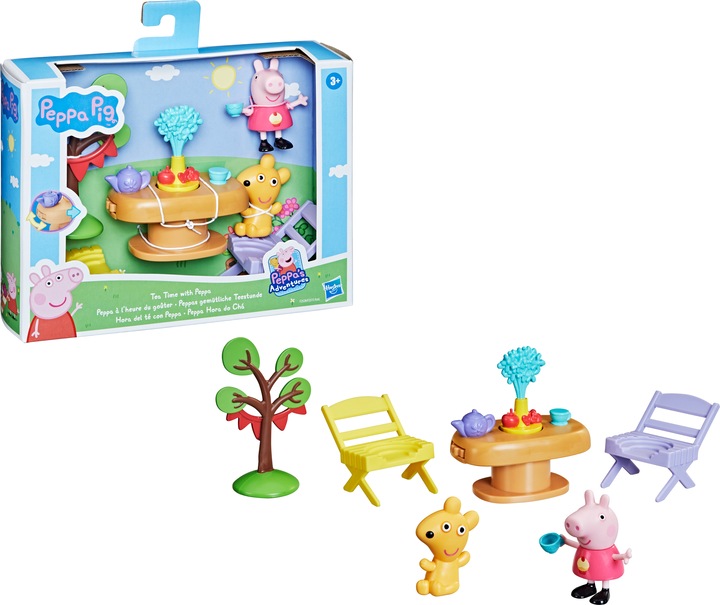 Actual product image Hasbro Peppa's Adventures Peppa's cozy tea time, preschool game