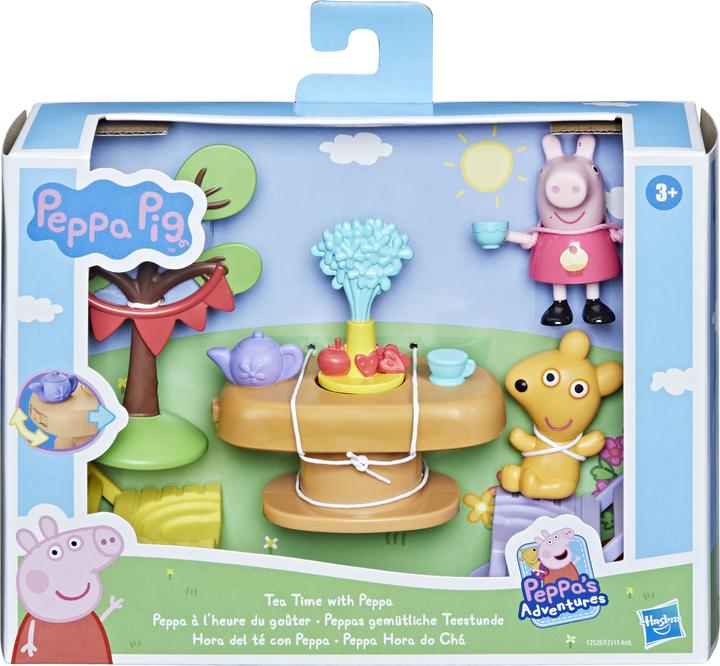 Actual product image Hasbro Peppa's Adventures Peppa's cozy tea time, preschool game