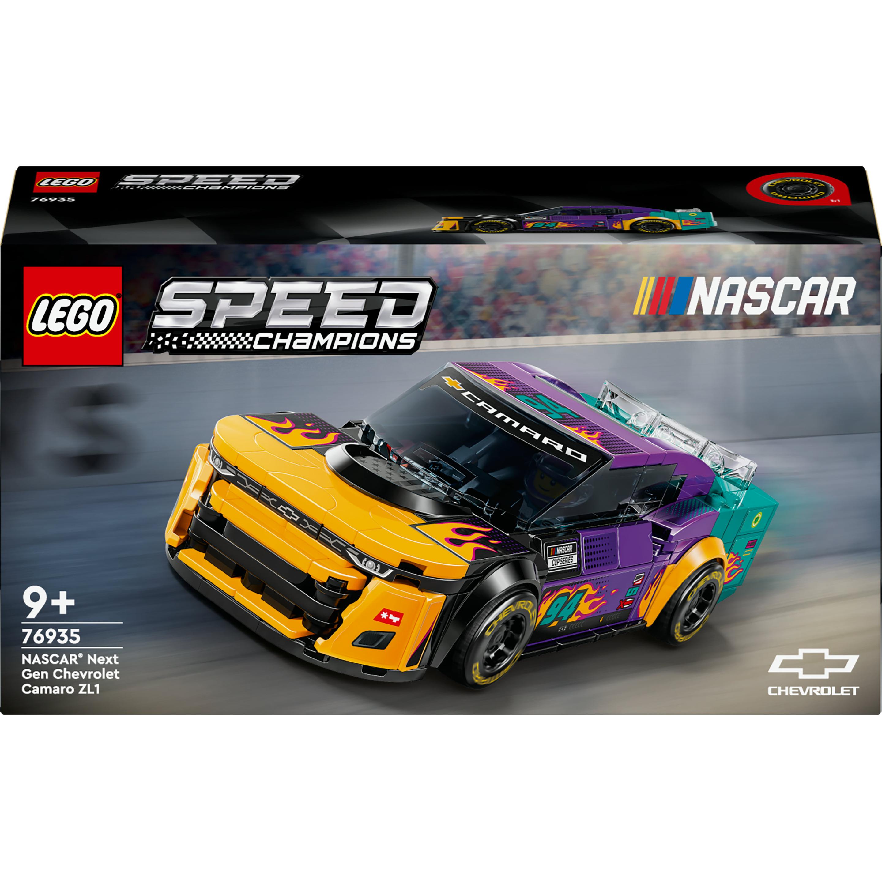 LEGO NASCAR Next Gen Chevrolet Camaro ZL1 (76935, LEGO Speed Champions)