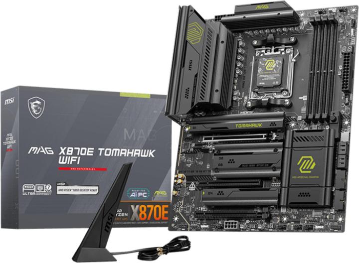 Productafbeelding MSI MAG X870E TOMAHAWK WiFi (AM5, AMD X870E, ATX)