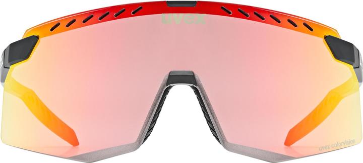 Produktbild Uvex Sports Pace stage CV (black matt (red)*, colorvision mirror red)