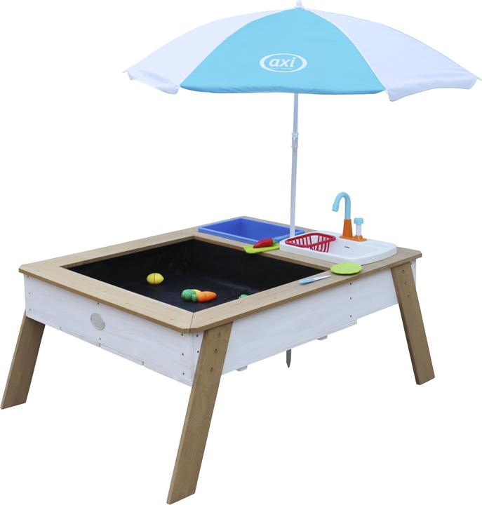 Blue, Braun und Weiss, Brown, White