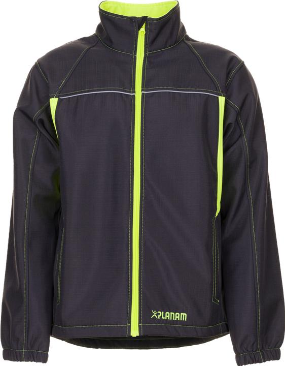 Produktbild Planam Basalt Softshelljacke anthrazit gelb | L (L)