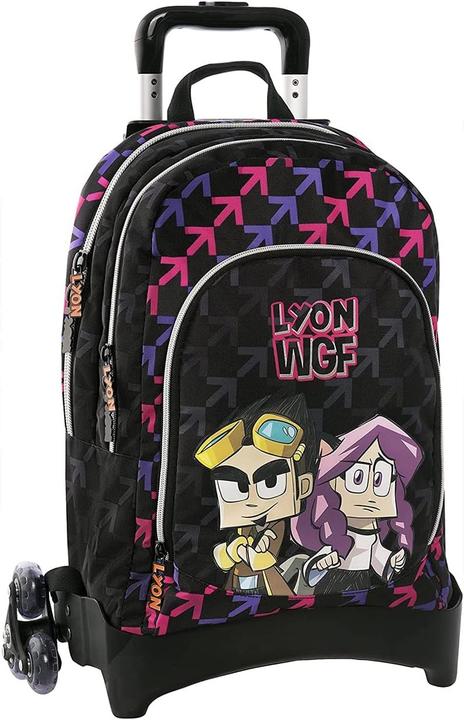 Actual product image Detachable Trolley Frame Backpack with Adjustable Handle and Shoulder Straps (27 l)